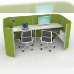 Twin Sharing Work Pod