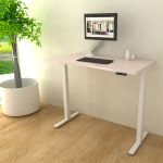 9am-pesk-smart-electric-height-adjustable-table-just-rose-top-white-frame-with-pc