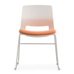 wm snout ESN001C white dining table frontview