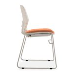 wm snout ESN001C white dining table sideview