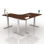 9am-pesk-smart-electric-height-adjustable-table-l-shape-dark-chocolate-top-white-frame