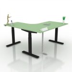 9am-pesk-smart-electric-height-adjustable-table-l-shape-enamel-top-black-frame