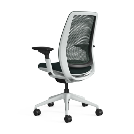 A rear three-quarter view of the Steelcase Series 2 Airback office chair