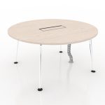 Round Bridge Meeting Table