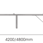 Kano Ring Meeting Table - Size Measurement