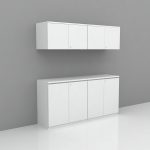 Customised Cabinets for Office - White