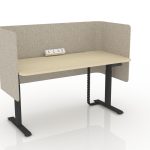 Customised Cluster Height Adjustable Table - Office Workpod Table