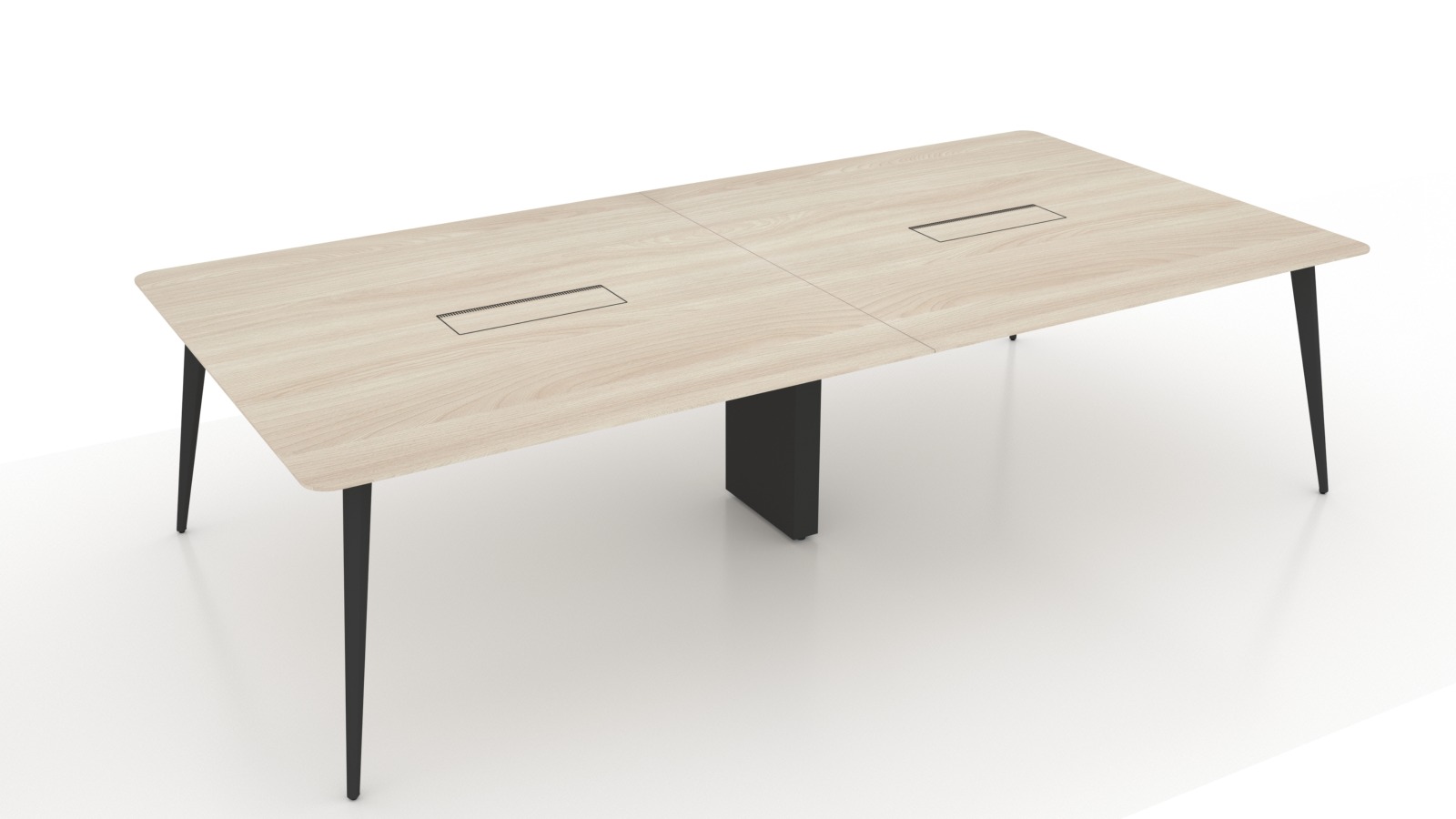 Kindle Meeting Table - Office Meeting Table - Light Brown