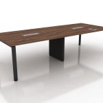 SQS Meeting Table - Office Table Singapore - Dark Brown