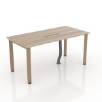 SQS Meeting Table - Office Table Singapore - Brown