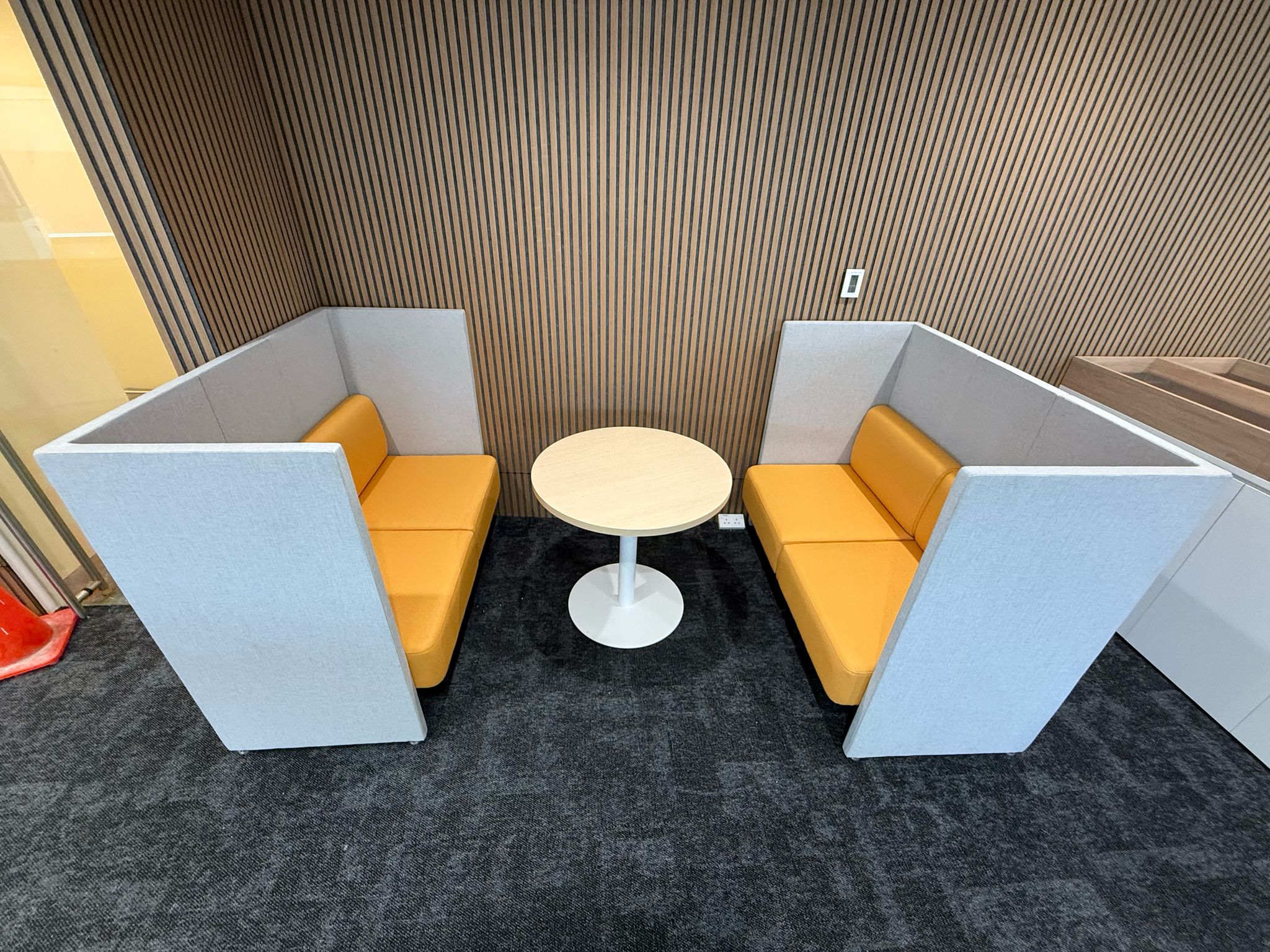 msc lounge booth seating